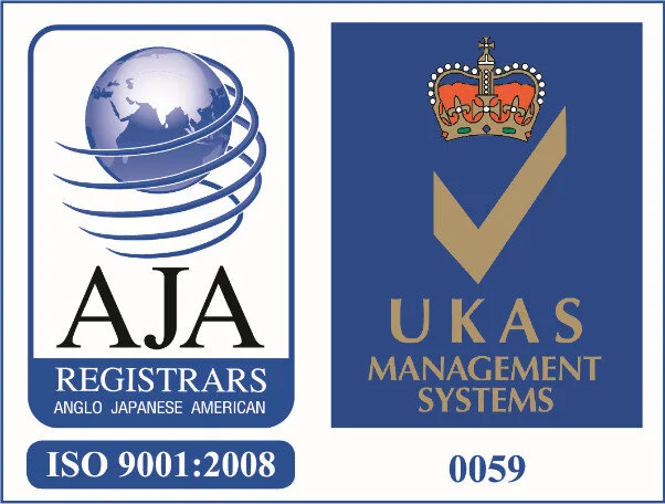 ISO Certification from AJA and UKAS Management Systems